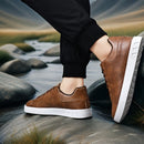 Tênis Casual Masculino Masc Preto+Marrom