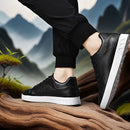 Tênis Casual Masculino Masc Preto+Marrom