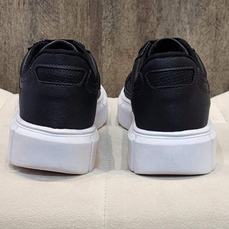 Tênis Masculino Tratorado Sola Alta Black