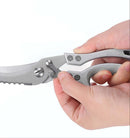 Tesoura de Cozinha Multifuncional em Aço Inoxidável para Facilitar Seu Dia a Dia