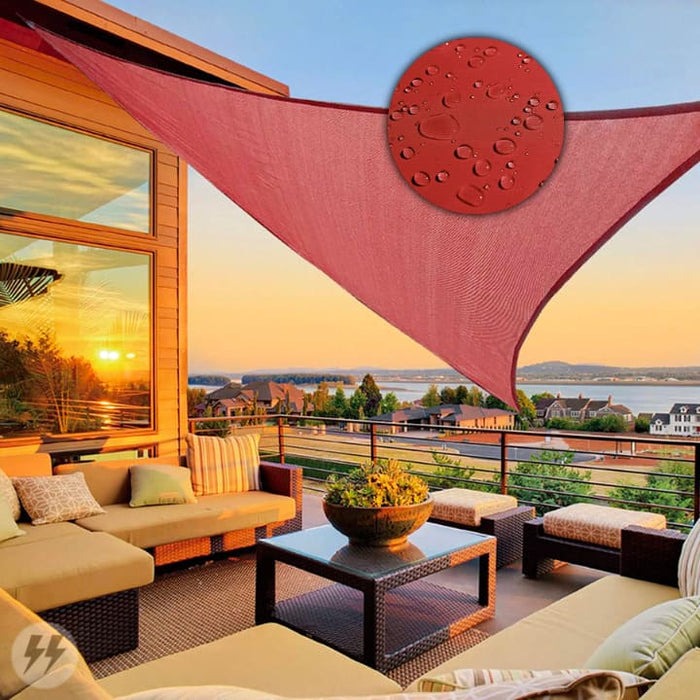 Toldo Triangular Impermeável para Sombreamento Externo – Conforto e Proteção ao Ar Livre