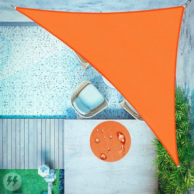 Toldo Triangular Impermeável para Sombreamento Externo – Conforto e Proteção ao Ar Livre