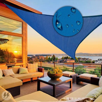 Toldo Triangular Impermeável para Sombreamento Externo – Conforto e Proteção ao Ar Livre