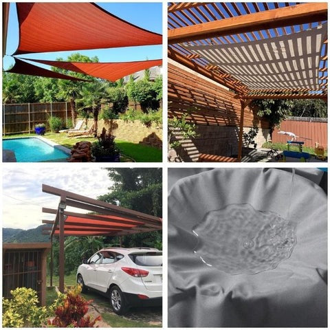 Toldo Triangular Impermeável para Sombreamento Externo – Conforto e Proteção ao Ar Livre