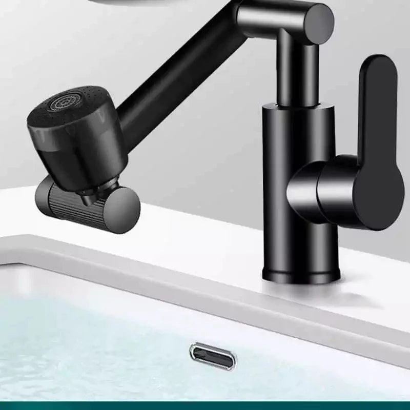 Torneira Giratória 1080° com Água Quente e Fria para Conforto e Praticidade Diária