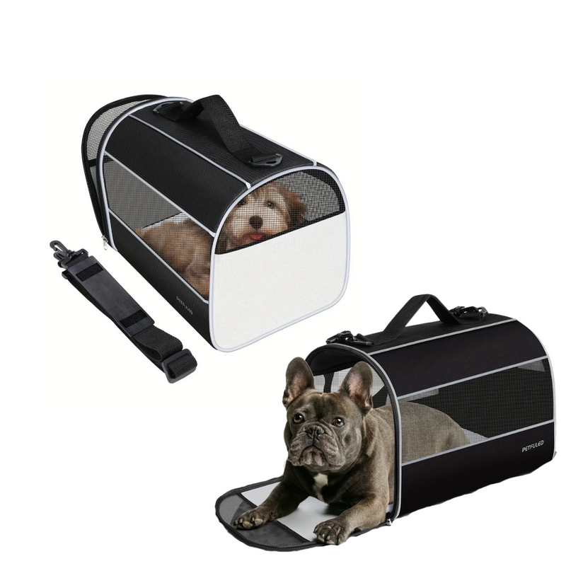 Transporte Seu Pet Com Conforto e Estilo: Bolsa Caixa Telada Prática e Leve