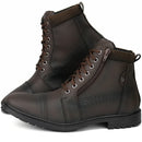 Bota Masculina Casual Cano Médio Café