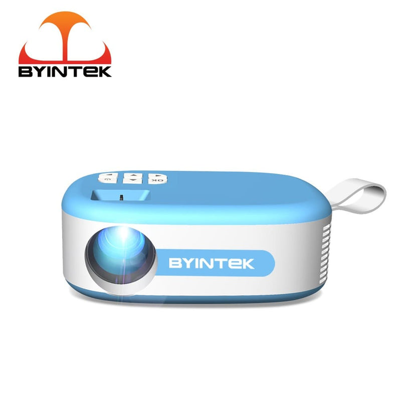 Projetor Mini Byintek New C520 Portátil LED HD 1080P 4K