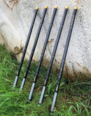 Vara de Pesca Telescópica em Fibra de Carbono Leve para Aventura com Conforto