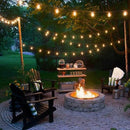 Iluminação Impermeável para Jardim: Varal de Luzes Bivolt GardenLuxe