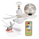 Ventilador de Teto com Luz e Controle Remoto - Conforto e Praticidade à Sua Casa