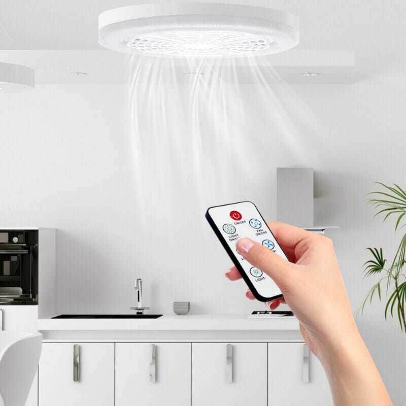 Ventilador de Teto com Luzes de LED: Conforto e Estilo em Seu Espaço