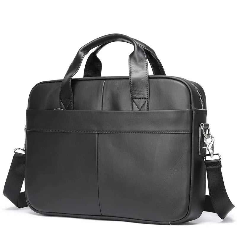 Maleta de Couro Genuíno BullPremium para Profissionais - Elegância e Praticidade no Seu Dia a Dia
