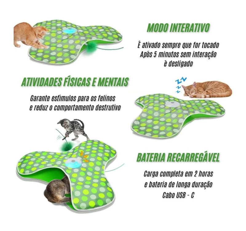Tapete Elétrico de Caça para Gatos Peludita- OFERTA RELÂMPAGO