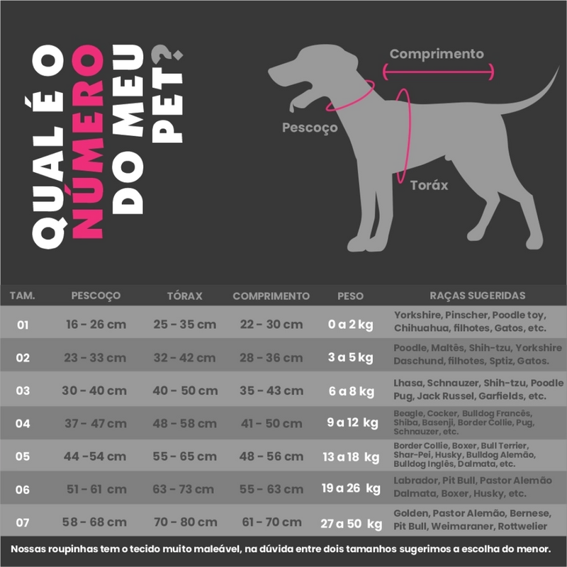 Confortável Roupinha Pet Para Momentos Especiais