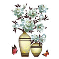 Adesivo de Flores 3D