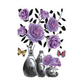 Adesivo de Flores 3D