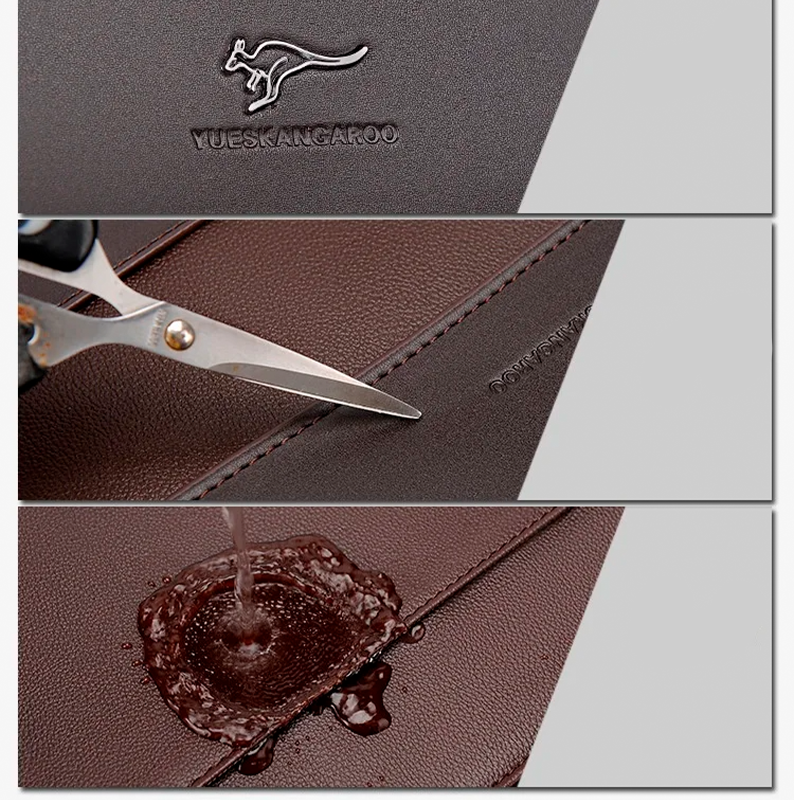 Maleta Masculina em Couro Genuíno - Estilo e Praticidade para o Seu Dia a Dia