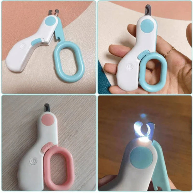 Cortador de Unhas Pet com Luz LED para Cães e Gatos – Praticidade e Conforto na Hora de Cuidar