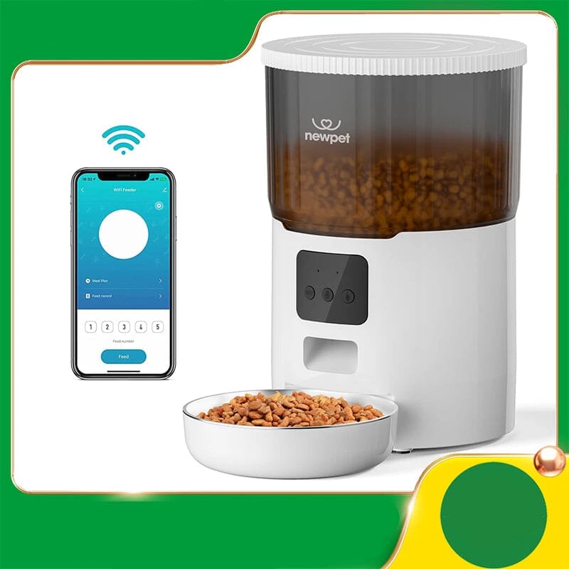 Alimentador Automático Inteligente: Ração na Hora Certa Com Um Toque no App