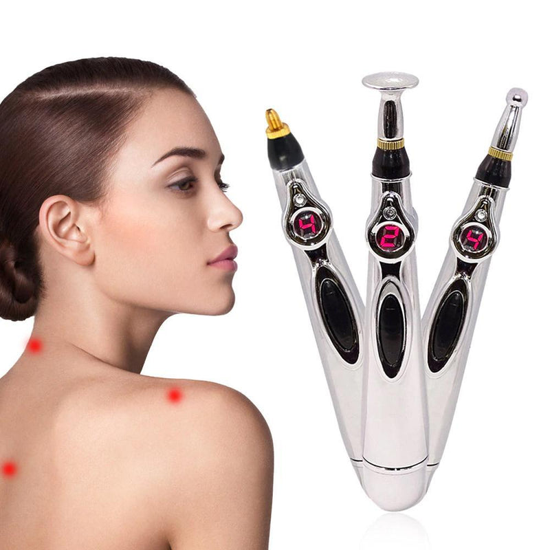 Caneta Eletrônica de Acupuntura Para Massagem Terapêutica