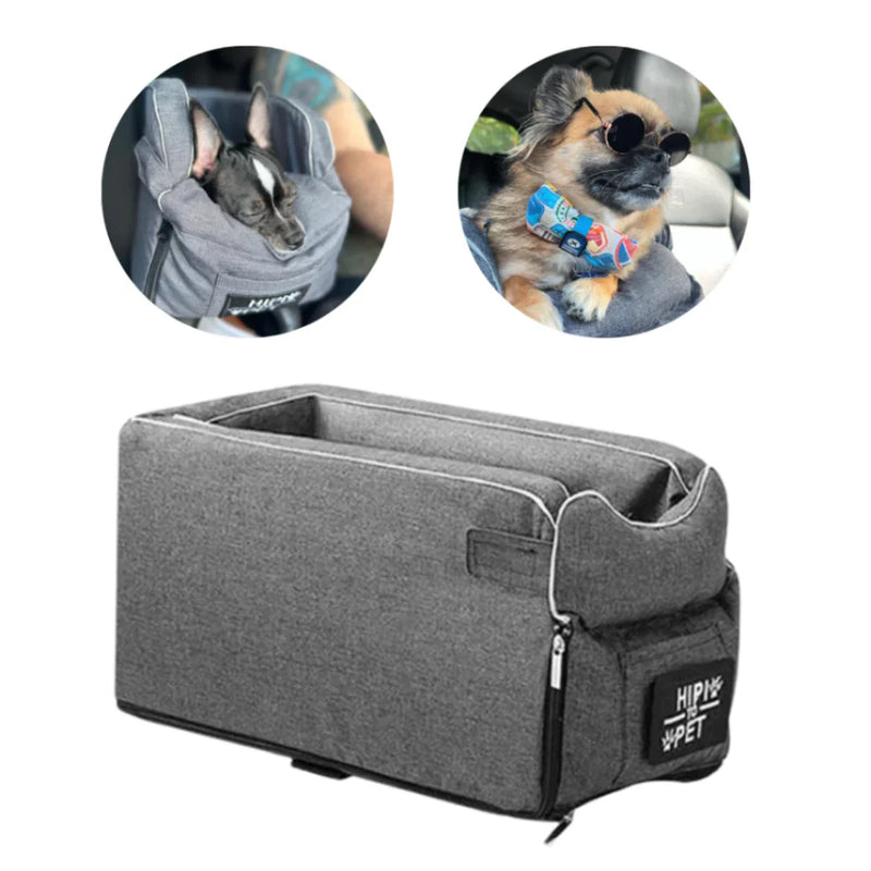 Assento Confortável para Cães em Viagens de Carro