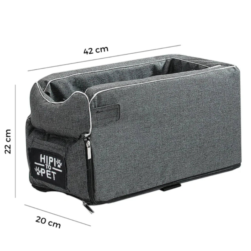 Assento Confortável para Cães em Viagens de Carro