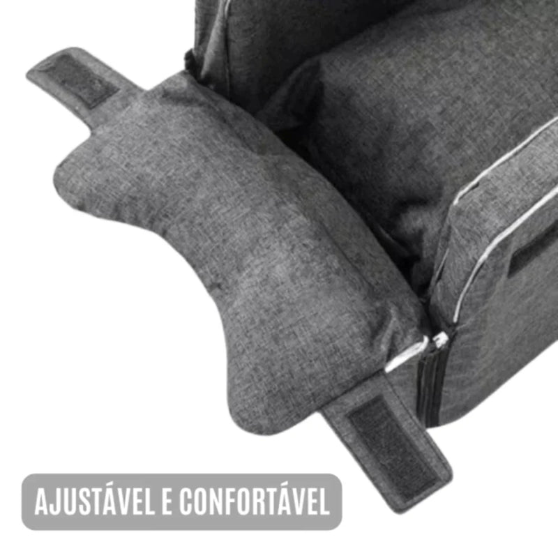 Assento Confortável para Cães em Viagens de Carro