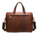 Maleta Romeu Premium em Couro Genuíno – Estilo e Praticidade para Seu Dia a Dia