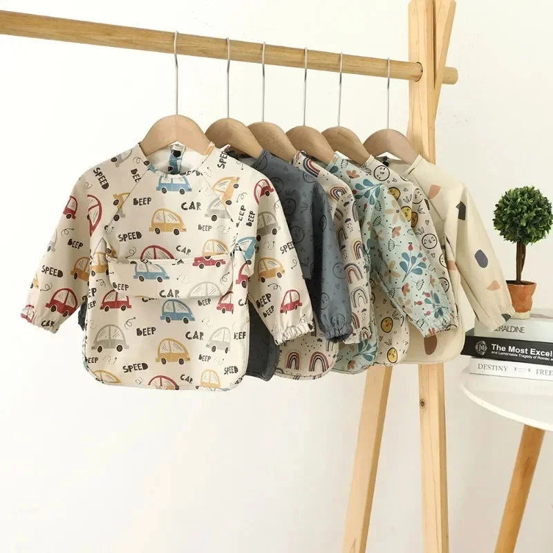 Avental Infantil Impermeável Unissex: Proteção e Conforto Para Momentos de Brincadeira