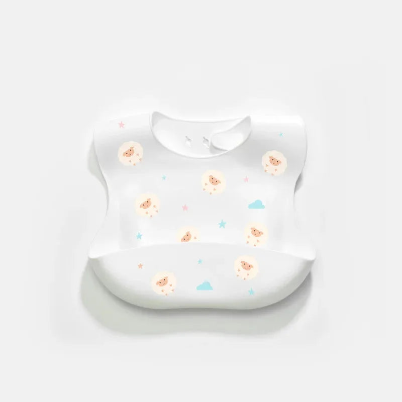 Babador Infantil de Silicone Lenogue – Conforto e Praticidade na Hora das Refeições