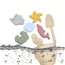 Baldinho Colorido de Silicone para Crianças – Diversão e Criatividade na Praia