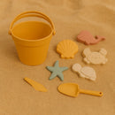 Baldinho Colorido de Silicone para Crianças – Diversão e Criatividade na Praia