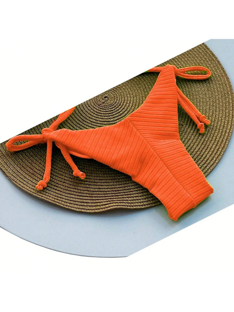 Biquíni Canelado com Bojo e Fio Duplo