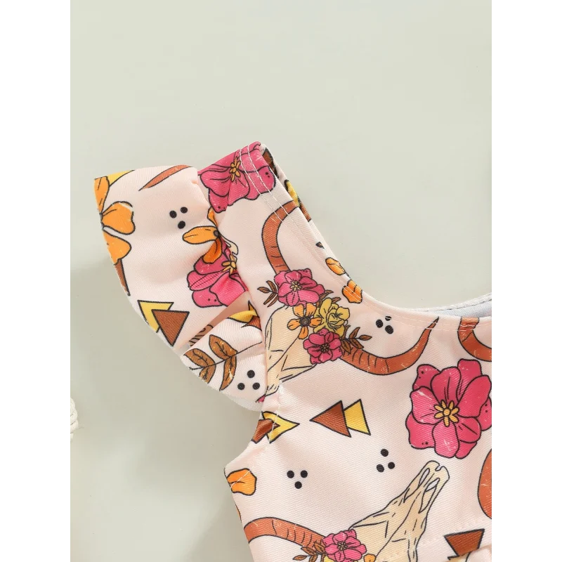 Biquíni Infantil Feminino com Estampa de Flores - Estilo e Conforto para os Momentos de Verão