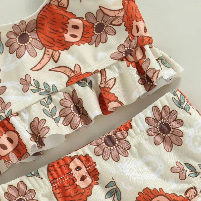 Biquini Infantil Feminino Estampado: Conforto e Estilo para Pequenas Aventureiras