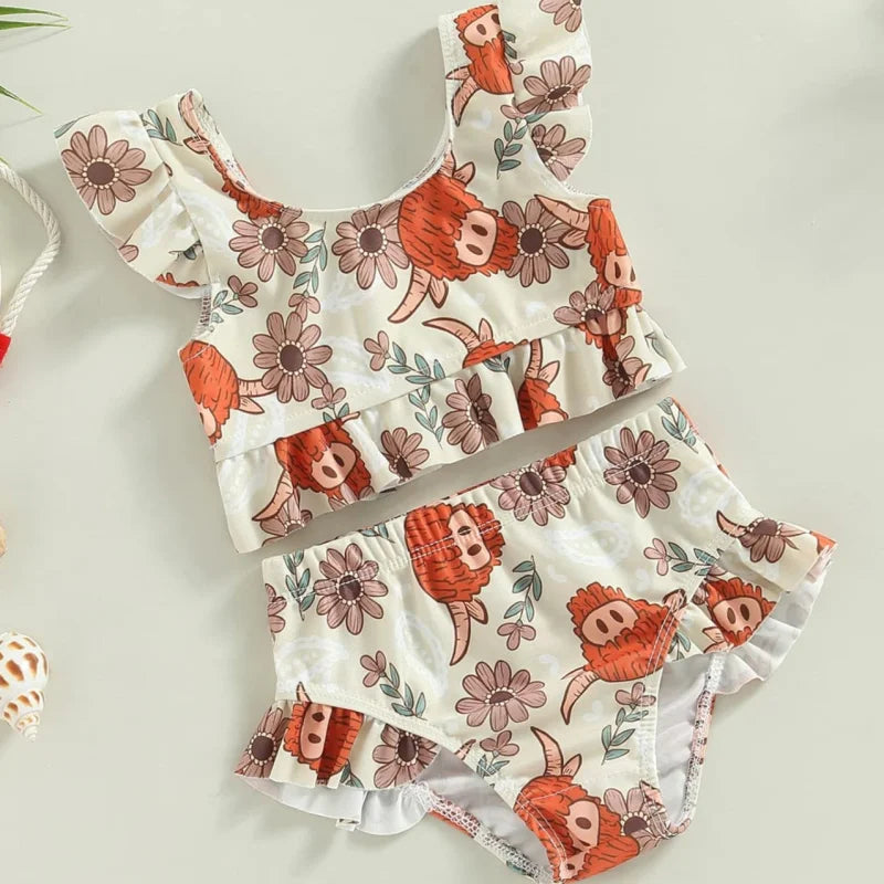 Biquini Infantil Feminino Estampado: Conforto e Estilo para Pequenas Aventureiras