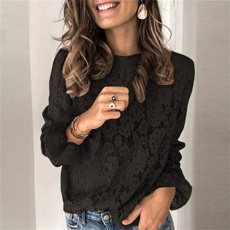 Blusa Casual de Renda - Carolina