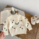 Blusa Tricot Infantil Feminina Lilly Bege - Conforto e Estilo para o Dia a Dia