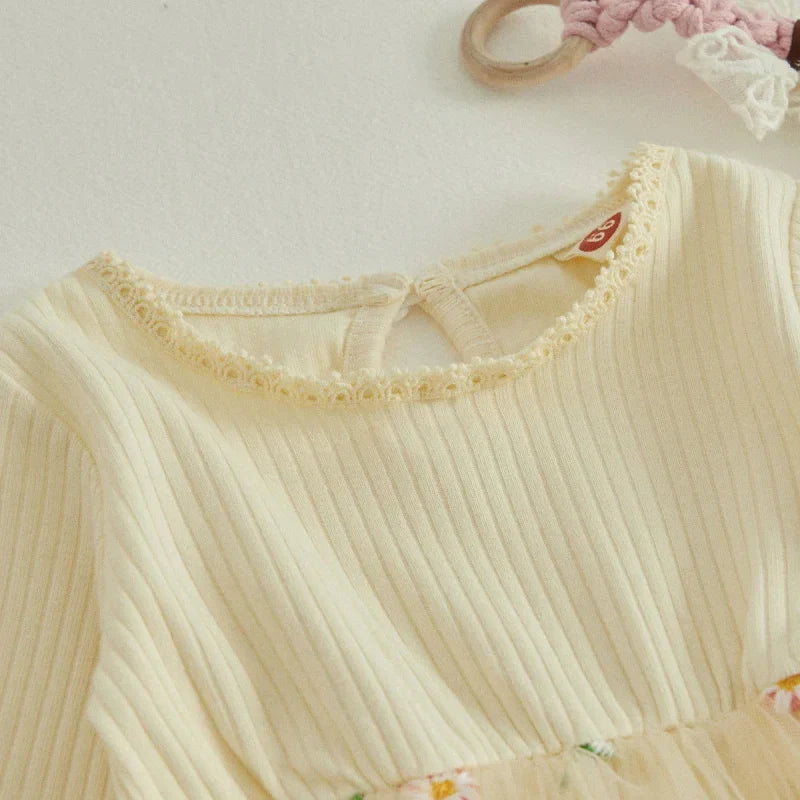 Body Infantil Amarelo com Estampa de Margarida para Conforto e Alegria