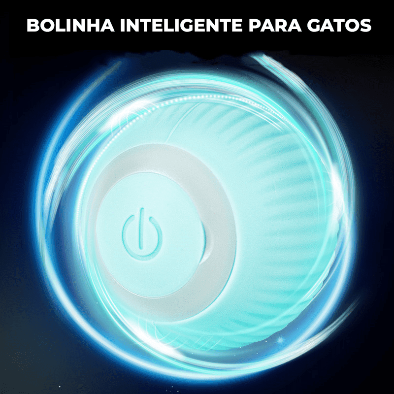 Bolinha Interativa para Gatos - Diversão Automática Que Encanta Seu Felino