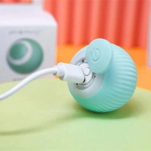 Bolinha Interativa para Gatos - Diversão Automática Que Encanta Seu Felino