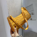 Bolsa Feminina Croco Verniz