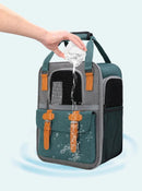 Transporte Seguro para Cães Aérea até 10kg – Prática, Dobrável e Confortável