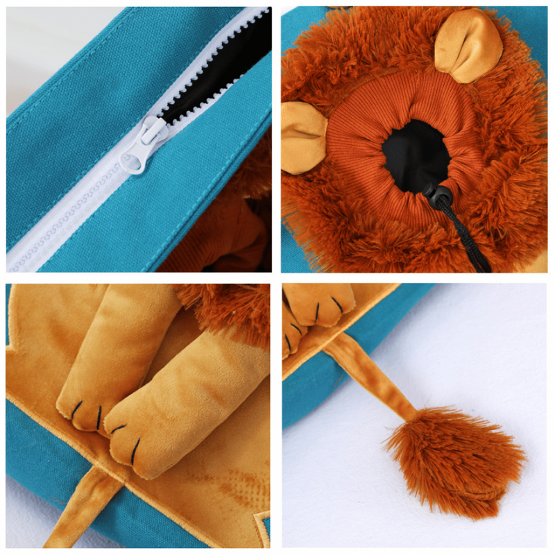 Bolsa de Transporte Confortável Leão para Cães e Gatos