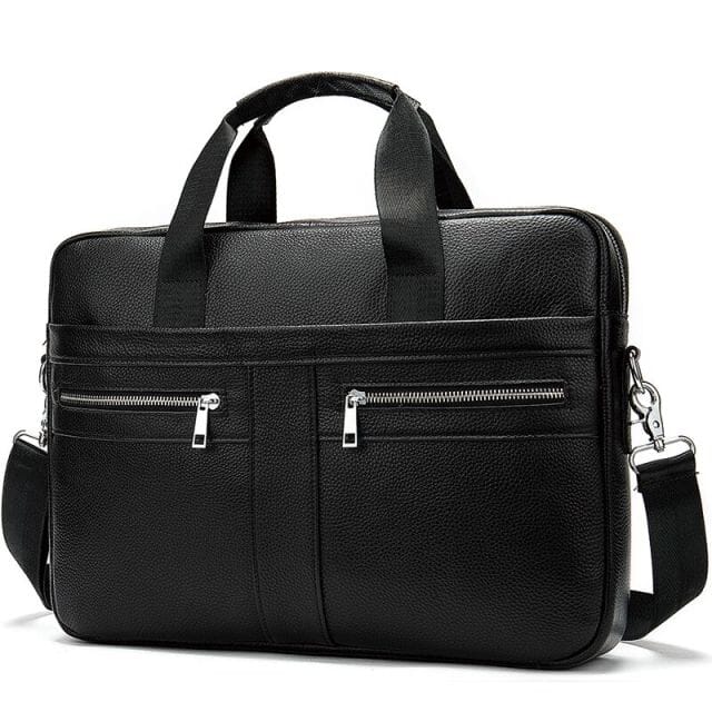 Bolsa Masculina de Couro Genuíno