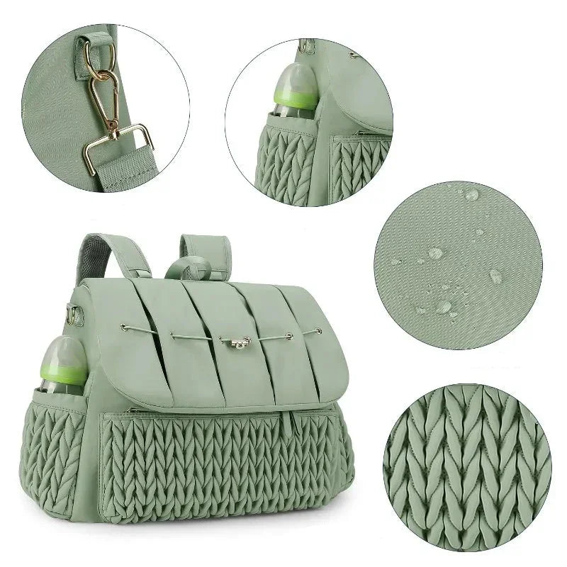 Bolsa Maternidade Infantil Matelassê Impermeável – Conforto e Praticidade para Sua Rotina