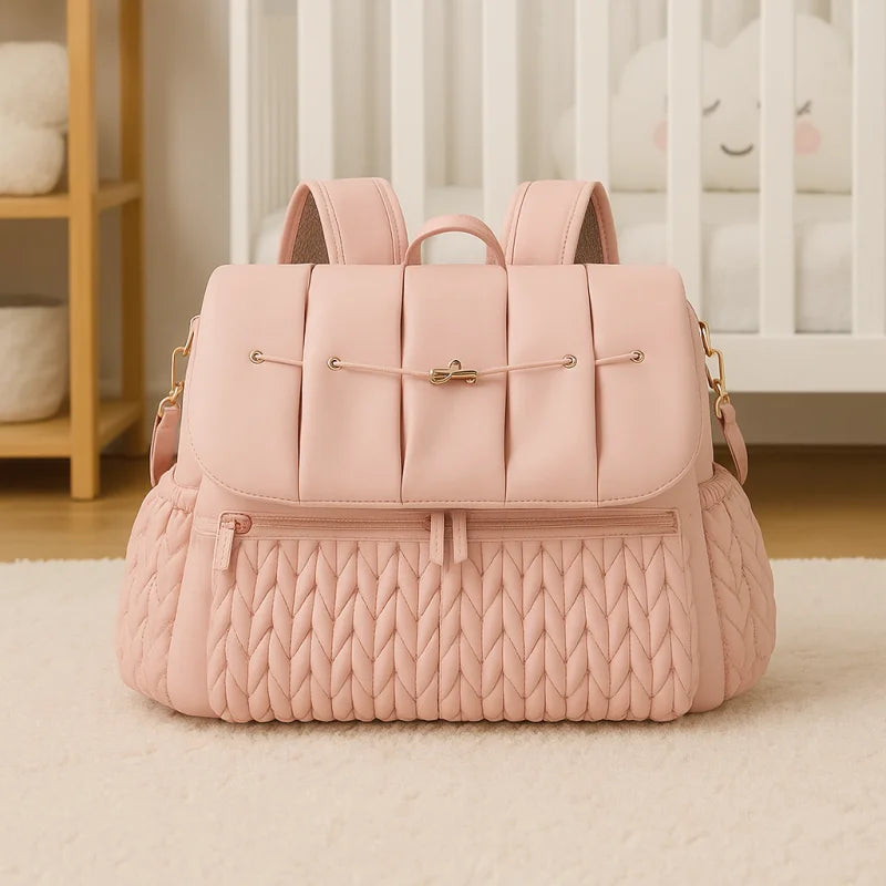 Bolsa Maternidade Infantil Matelassê Impermeável – Conforto e Praticidade para Sua Rotina