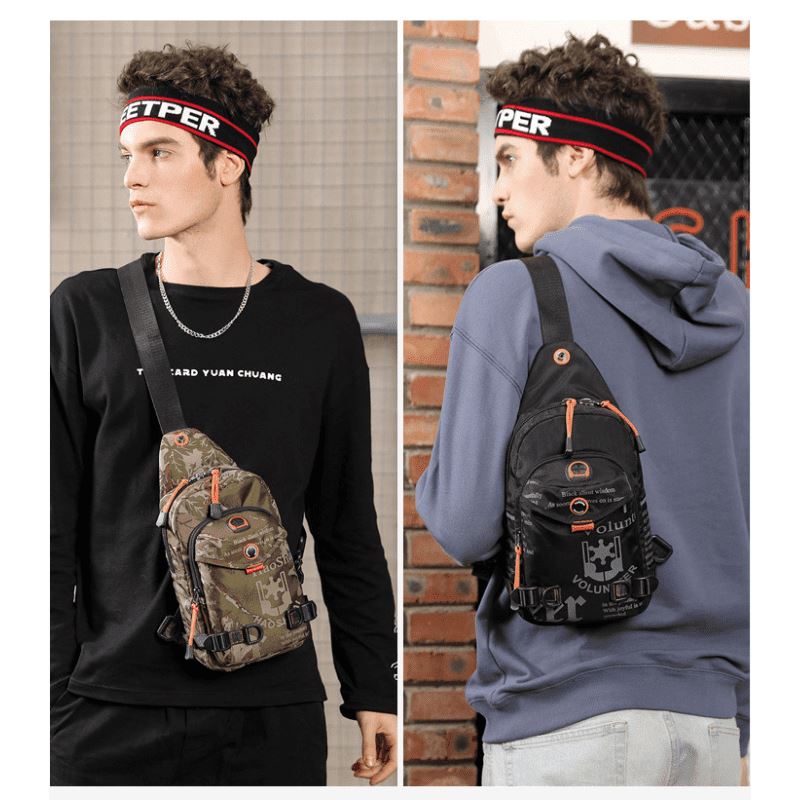 Bolsa Transversal Masculina Adventure - Impermeável