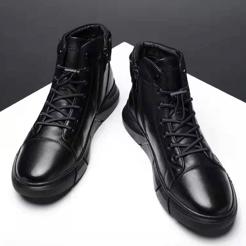 Bota Masculina de Couro Genuíno Filippo - Conforto e Estilo para o Seu Dia a Dia